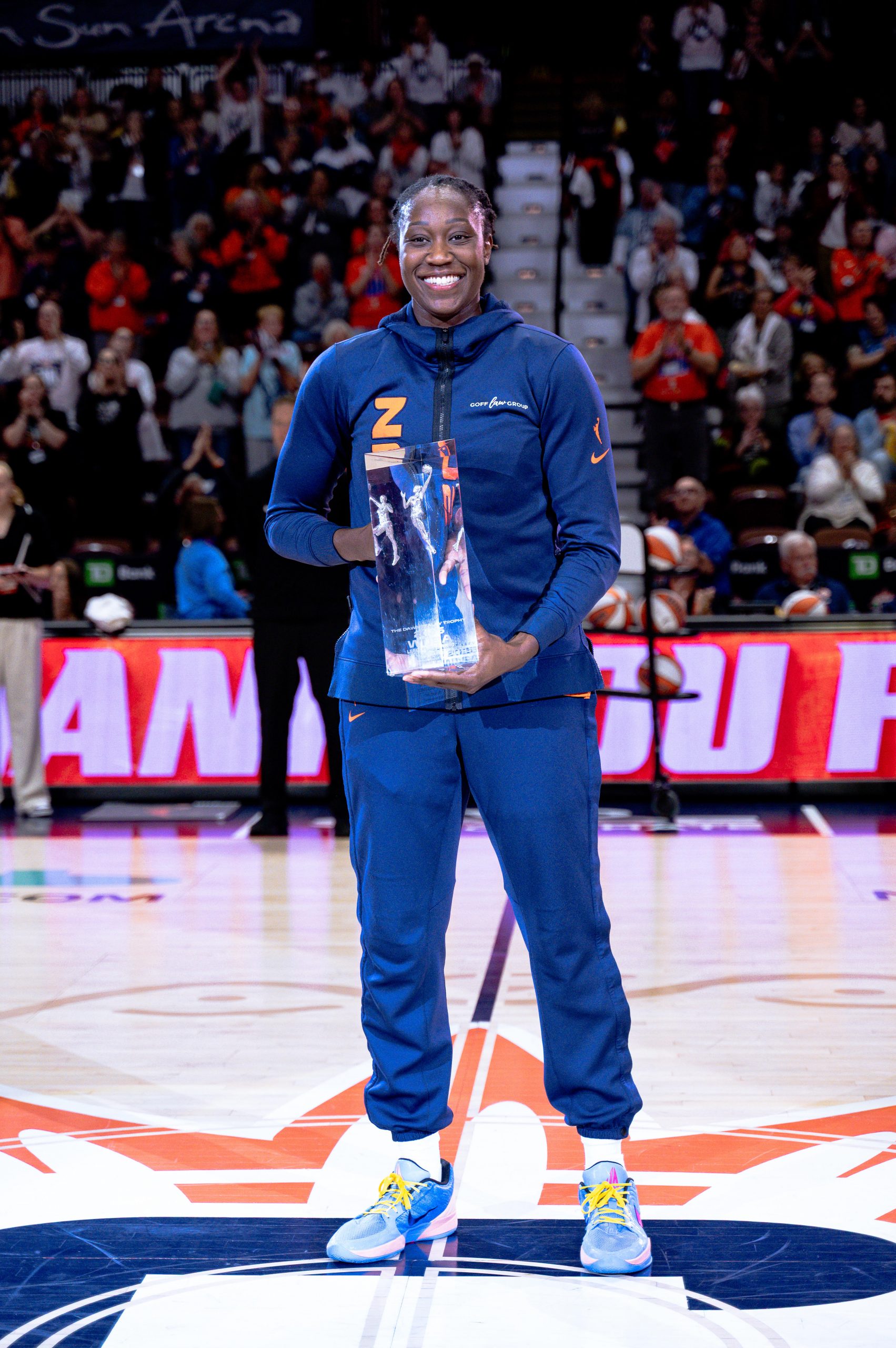 Founder Tina Charles Dawn Staley Award Recipient